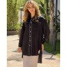 Chemise en crepe de soie