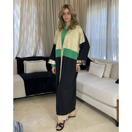 Kimono en crepe de soie