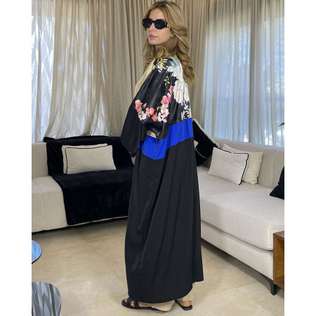 Kimono en crepe de soie