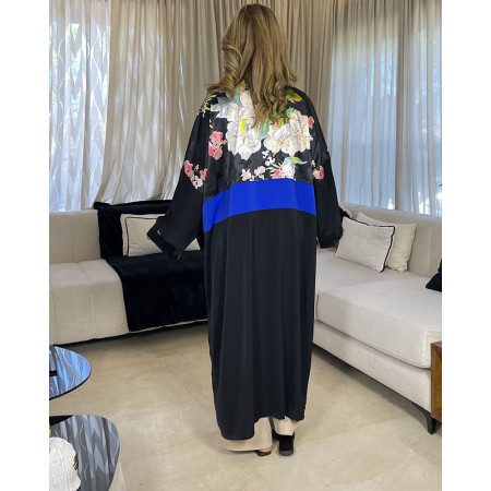 Kimono en crepe de soie