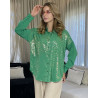 Chemise en crepe de soie