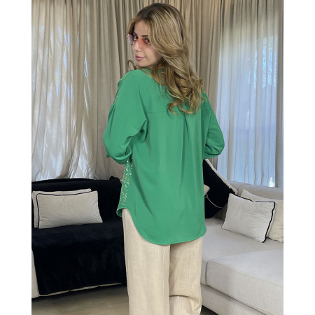 Chemise en crepe de soie