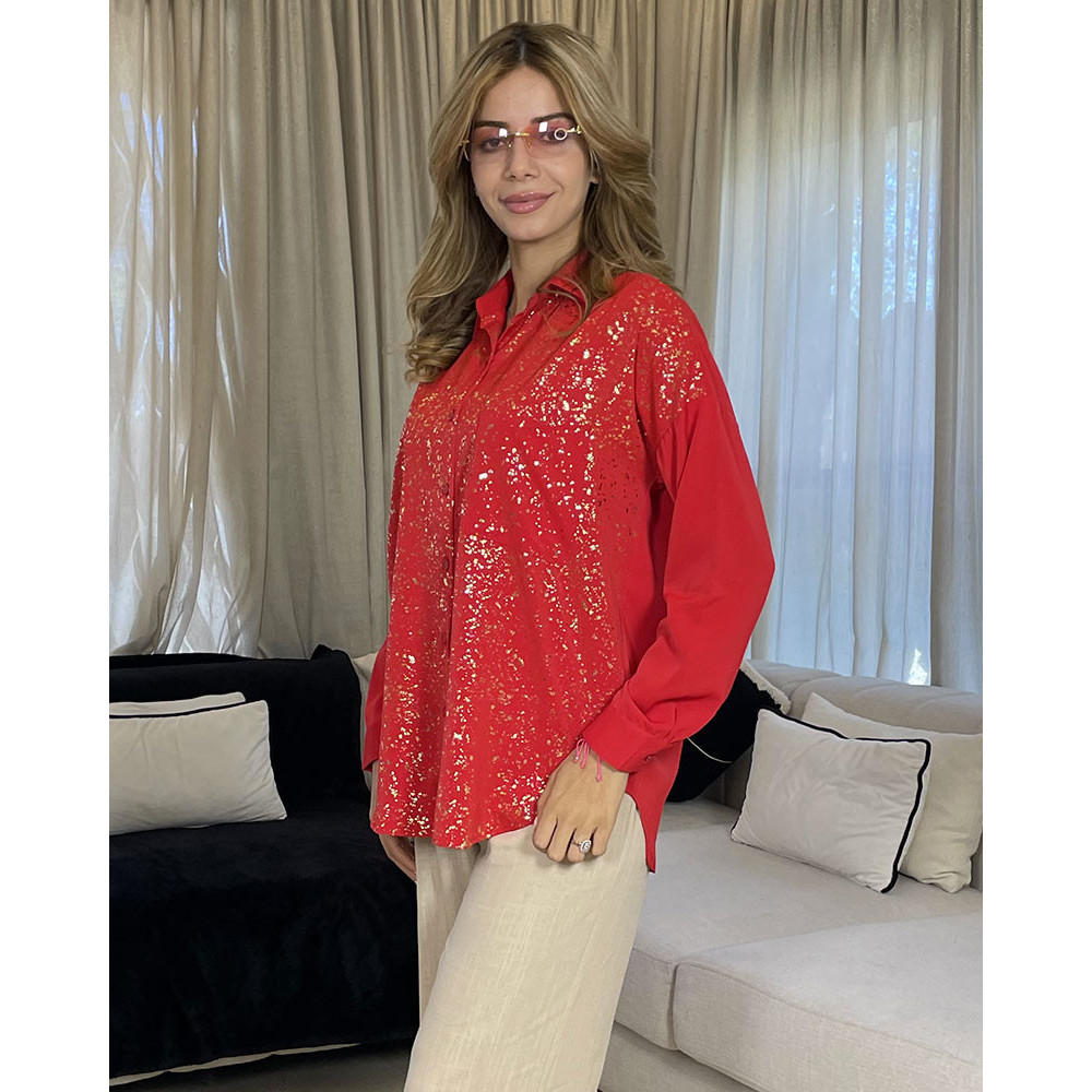 Chemise en crepe de soie
