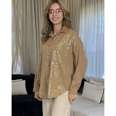 Chemise en crepe de soie