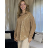 Chemise en crepe de soie