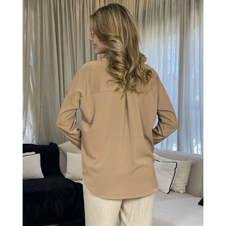 Chemise en crepe de soie