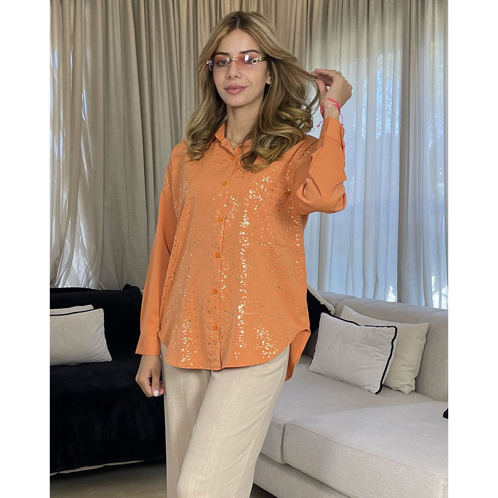 Chemise en crepe de soie