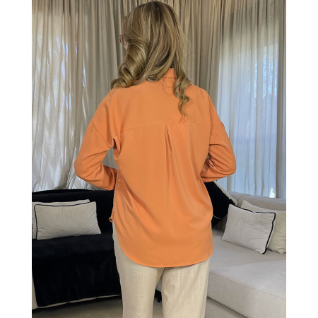 Chemise en crepe de soie