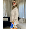 Chemise en crepe de soie