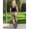 Pantalon en crepe