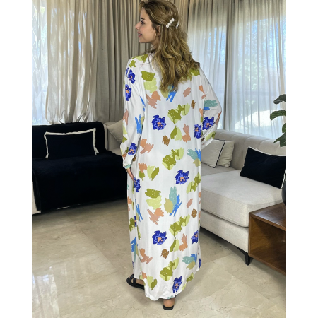 Chemise robe en crepe