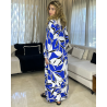 Chemise robe en crepe