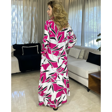Chemise robe en crepe