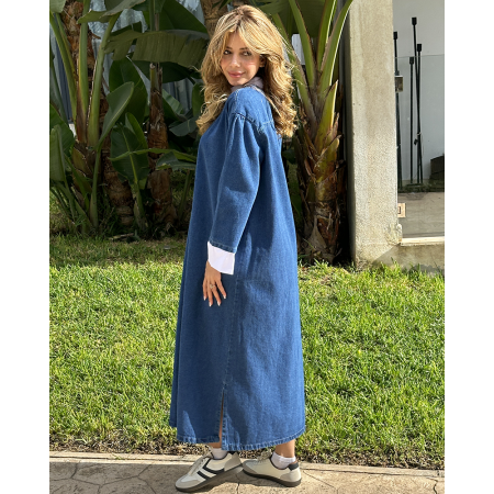 Robe en jeans