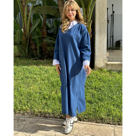 Robe en jeans