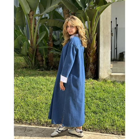 Robe en jeans