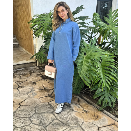 Robe en jeans