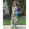 chemise robe en lin