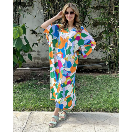 chemise robe en lin