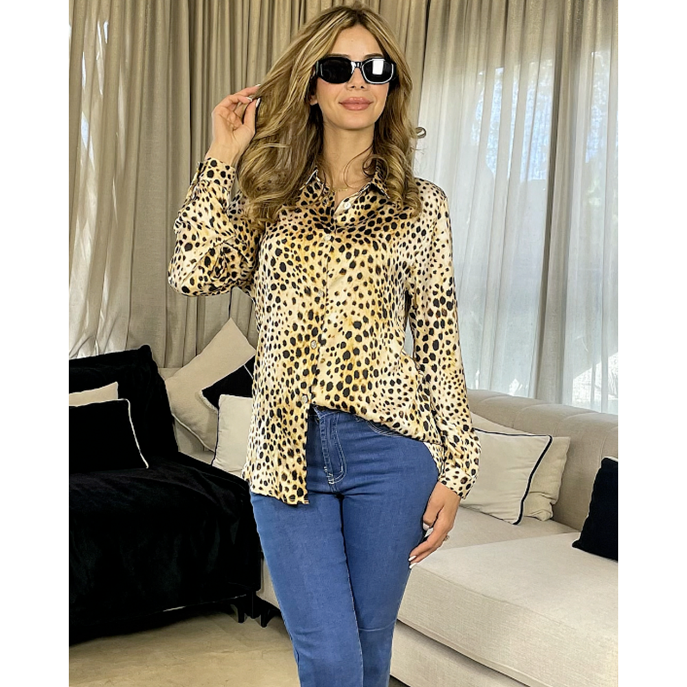 Chemise en crepe de soie
