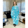 Chemise robe en lin
