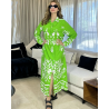 Chemise robe en crepe