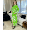 Chemise robe en crepe