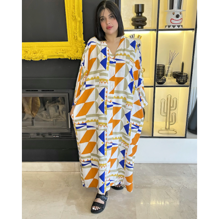 Chemise robe en lin