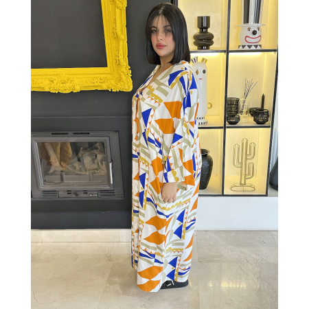 Chemise robe en lin