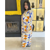Chemise robe en lin
