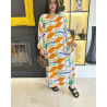 Chemise robe en lin