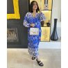 Chemise robe en crepe
