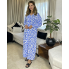 Chemise robe en crepe