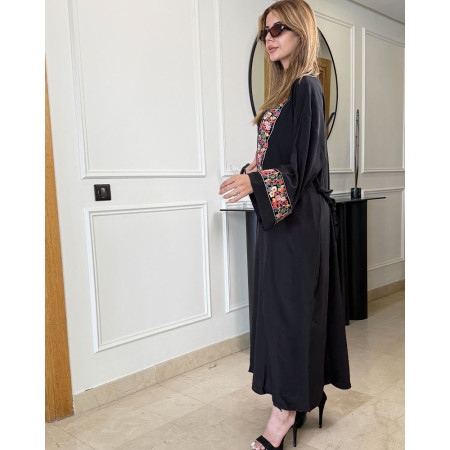 Ensemble en crepe de soie