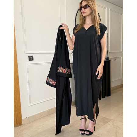 Ensemble en crepe de soie