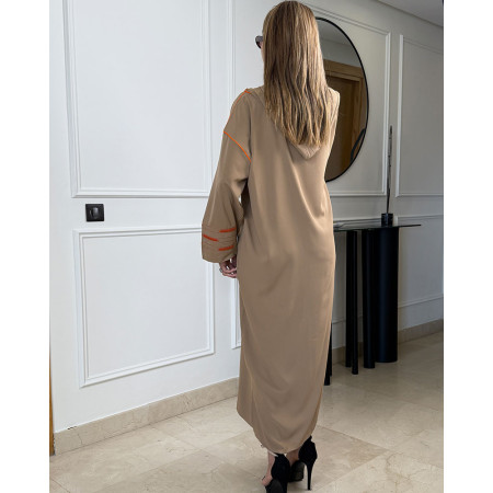 Djellaba en crepe
