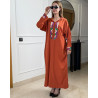 Djellaba en crepe