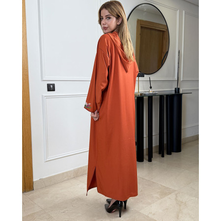 Djellaba en crepe