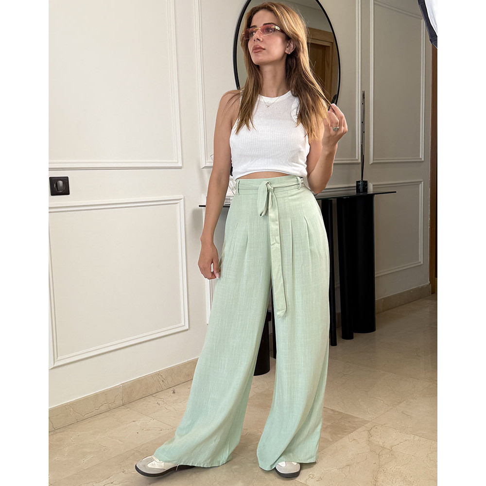 Pantalon en lin