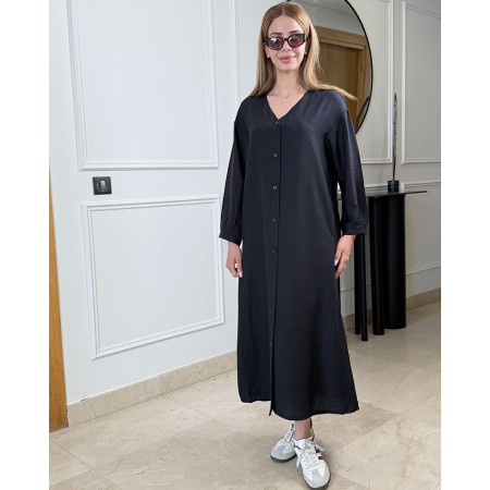 Chemise robe en lin