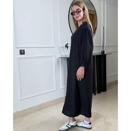 Chemise robe en lin