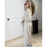 Chemise robe en lin