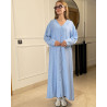 Chemise robe en lin