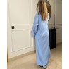 Chemise robe en lin