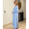 Chemise robe en lin