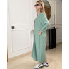 Chemise robe en lin