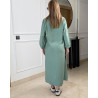 Chemise robe en lin