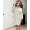 Chemise longue en lin
