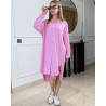 Chemise longue en lin