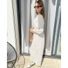 Chemise robe rayée